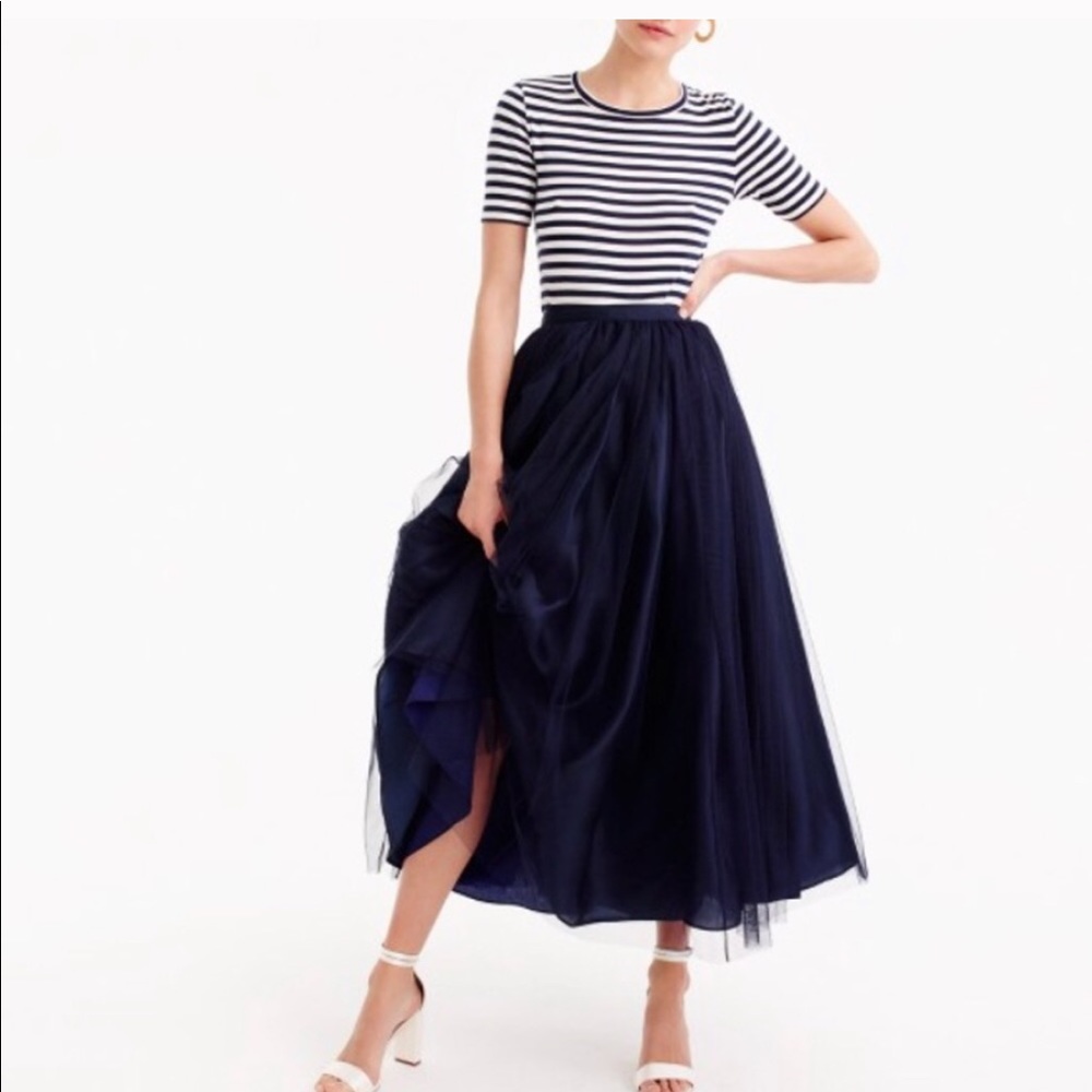 J crew tulle ballerina skirt